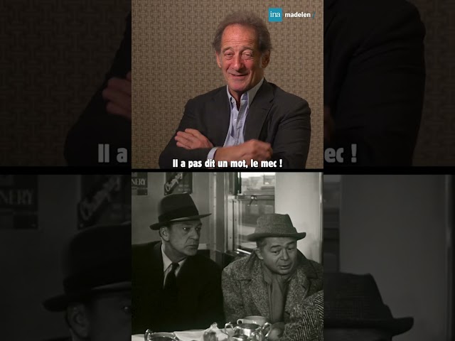 😆 Vincent Lindon fan de Gary Cooper (qui ne dit pas un mot dans cette archive pépite)🔇#shorts