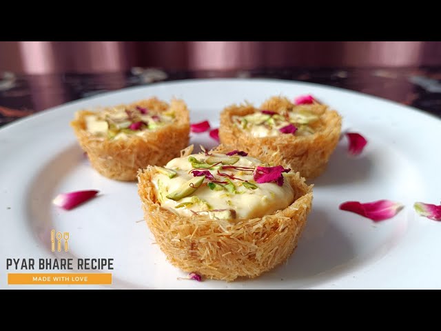 Vermicelli cups Recipe | Semiya Rabri Katori | Eid special Recipe✨ | Pyar Bhare Recipes