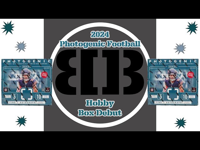 2024 Panini Photogenic Football Hobby Box - Debut!