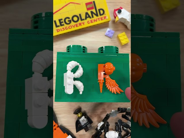 LEGO Lettering! “R” #lego #legolanddiscoverycenter #R #font