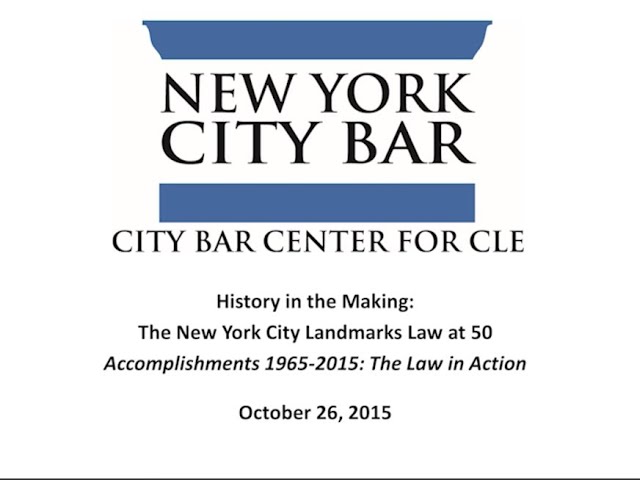 NYC Landmarks Law at 50: Accomplishments