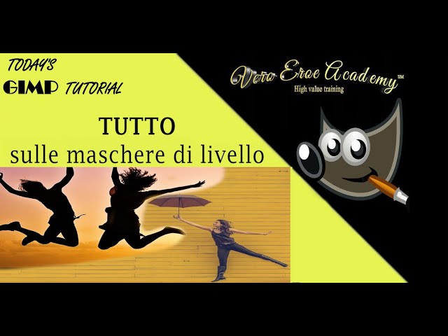 TUTORIAL GIMP - LE MASCHERE DI LIVELLO SPIEGATE FACILE!! GIMP TUTORIAL LAYER MASKS ENG SUB