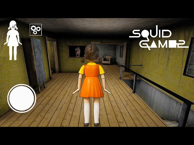 Playing As DOLL From The SQUID GAME 2 in Granny Chepter 1 On Hard Mode