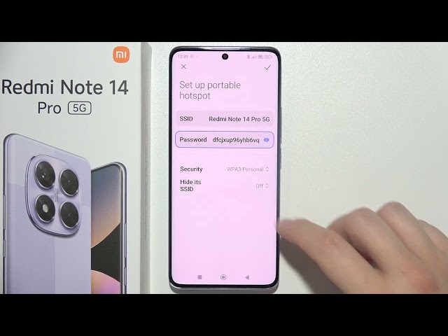 Redmi Note 14 Pro: Set Up Hotspot (Share Internet)