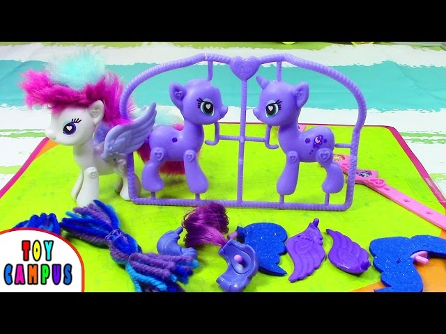 Rarity and Princess Luna Pop Style & Decorate Delux Set My Little Pony | ToysReview ToyCampus