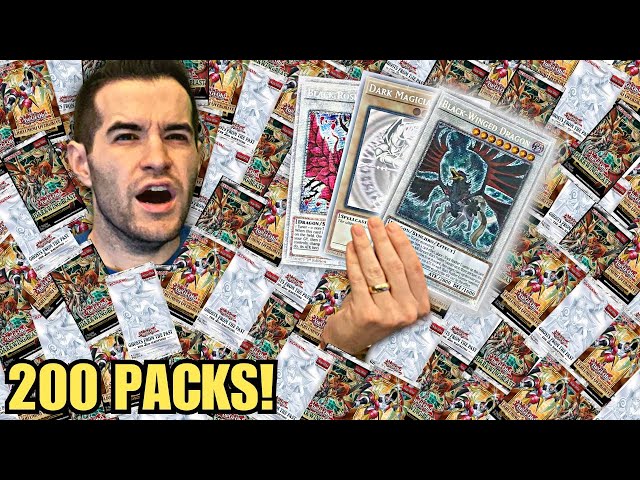 Opening 200 Packs For The UNPULLABLE Yugioh Cards!