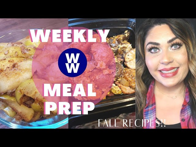 WW MEAL PREP FOR WEIGHT LOSS🍂| B-FAST HASH| 0sp COPYCAT CRACKER BARREL FRIED APPLES| WEIGHT WATCHERS