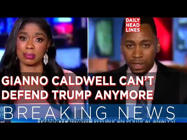 BREAKING: 08/17/17 - Republican Pundit: Gianno Caldwell Can’t Defend Trump Anymore - CHARLOTTESVILLE