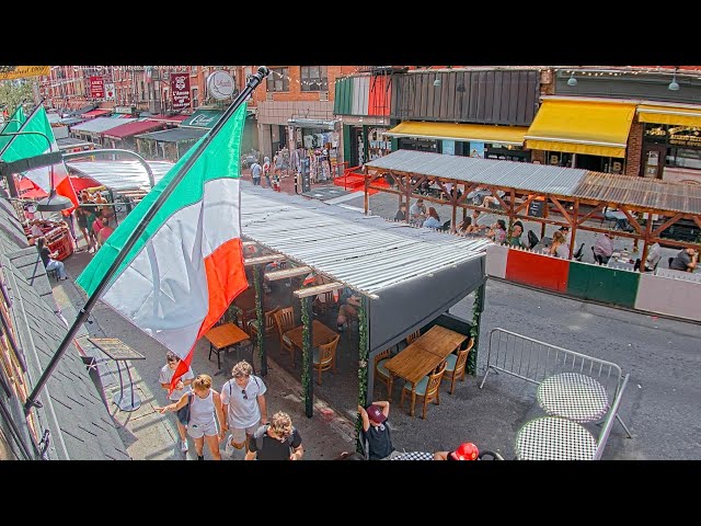 EarthCam Live:  Mulberry Street (Little Italy, NYC)