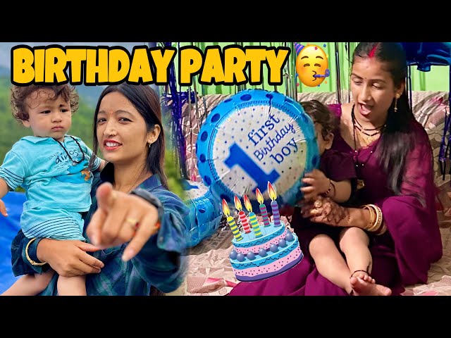 1sBirthday में किया तारा ने ज़ोरदार डांस|🥰jhinkwan Vlog @tarahulvlogs