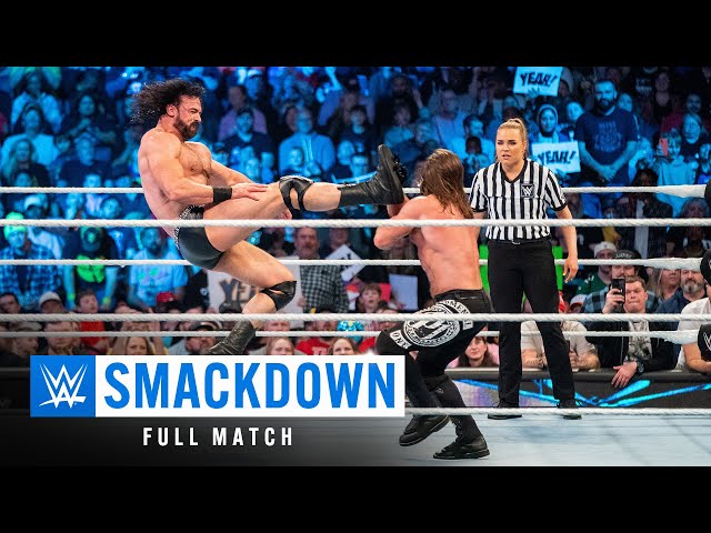 FULL MATCH: Drew McIntyre vs. AJ Styles – Elimination Chamber Qualifying: SmackDown, Feb. 9, 2024