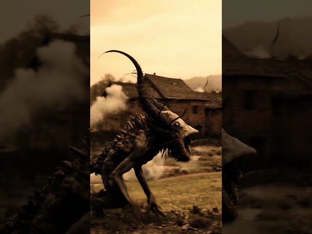 Terrifying Horned Beast Stalks a Haunted Village – Dare to Watch?