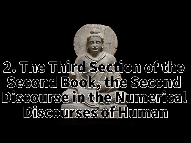 2. The Third Section of the Second Book, the Second Discourse in the Numerical Discourses of Human.