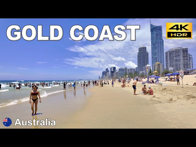 Gold Coast - 7.5km 2 hours Walking | Surfers Paradise to Broadbeach | Australia 🇦🇺 | January 2025