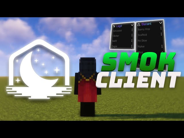 Lunar Client with the BEST FREE Ghost Client Mod | Smok Client Mod