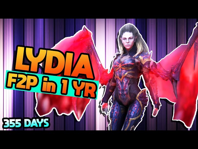 HUGE! LYDIA In Under 1 YEAR! + Our Last Faction: Shadowkin || F2P DAY 355 || Raid: Shadow Legends