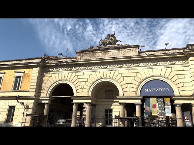 Walking in Rome (Mattatoio) 30 Jul 2022 [4K HDR]