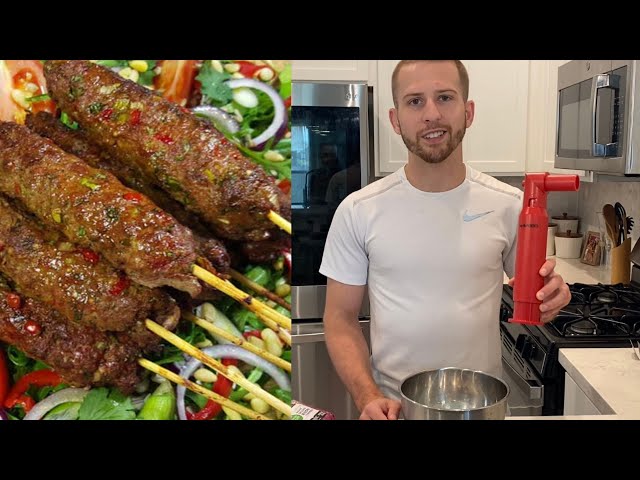 Spicy Bison Kabobs with Thai Chili Peppers by Paris Moran