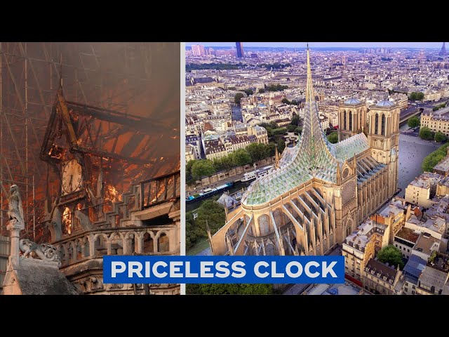 The Amazing Restoration of the Clock of Paris Notre Dame Cathedral