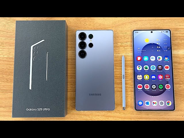 Samsung Galaxy S25 Ultra Unboxing & First Impressions!