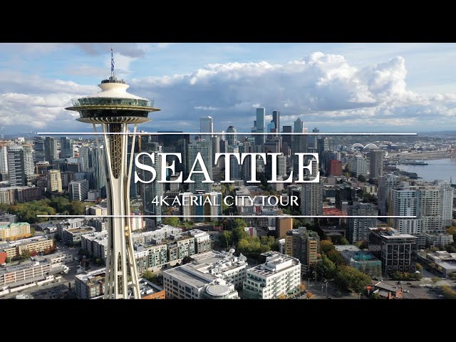 SEATTLE CITY DRONE TOUR! | 4K AERIAL FOOTAGE