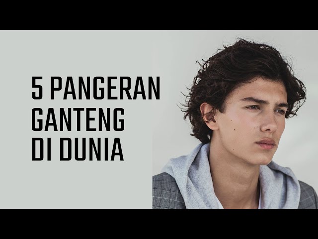 5 PANGERAN KERAJAAN PALING GANTENG DI DUNIA