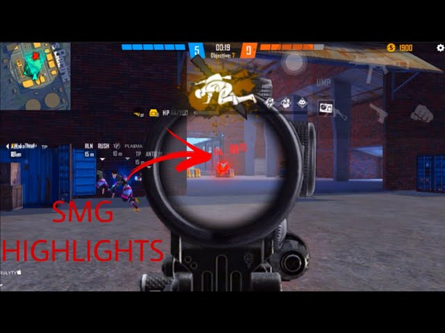 Satisfying Smg Highlights👹🔨 From Underrated iPhone 8+📱 Player |Free Fire|🔥