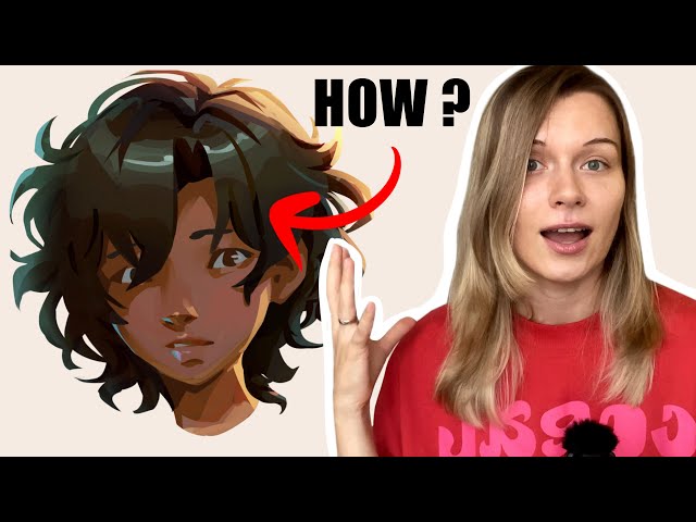 TIPS FOR RENDERING ANY HAIR ✍️ Digital Art