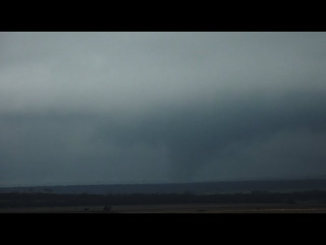 Tornado near Throckmorton, TX - March 17, 2020