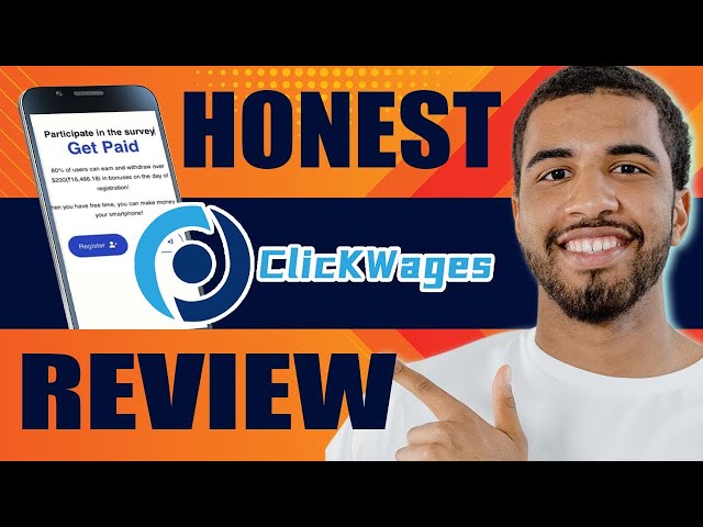 ClickWages Honest Review | Click Wages Legit or Scam? (2025)