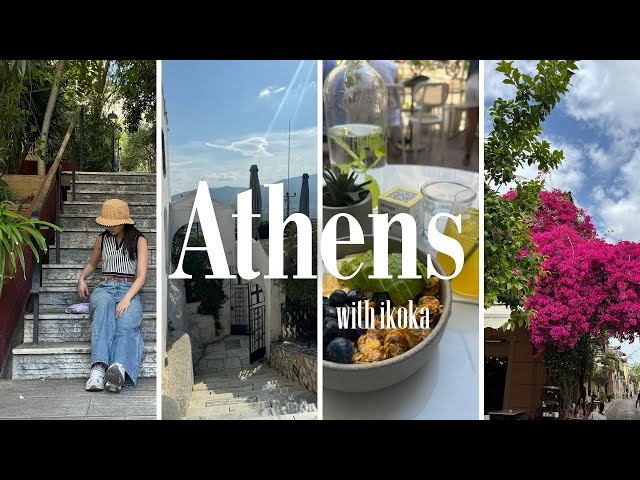 【アテネvlog】ギリシャ神話の舞台へ！CAが巡る穴場スポット🏔️🇬🇷Athens/Greek Mythology/Hidden Gems/Cafes/Rrstaurants