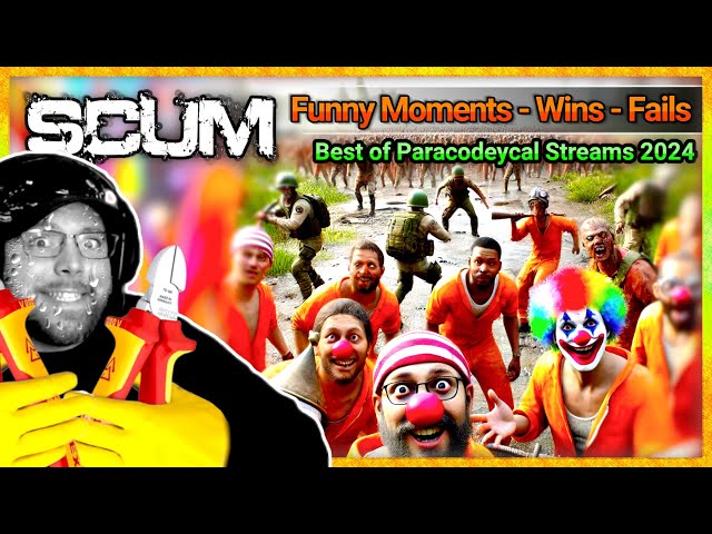 SCUM 🔥 Funny Moments, Wins & Epic Fails 😆 Best of SCUM 2024 🚀 Stream-Highlights