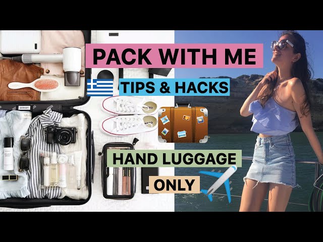 How to pack for summer vacation 2020 carry-on only