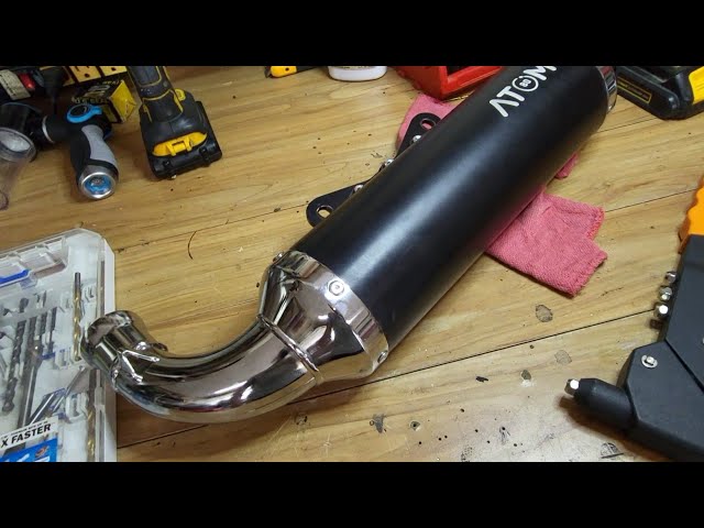 Atom 80 Exhaust Cracking Issue