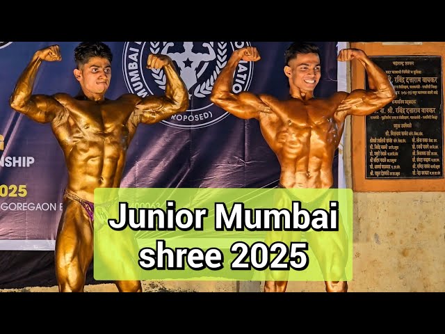 junior Mumbai shree 2025 #bodybuilding #competition