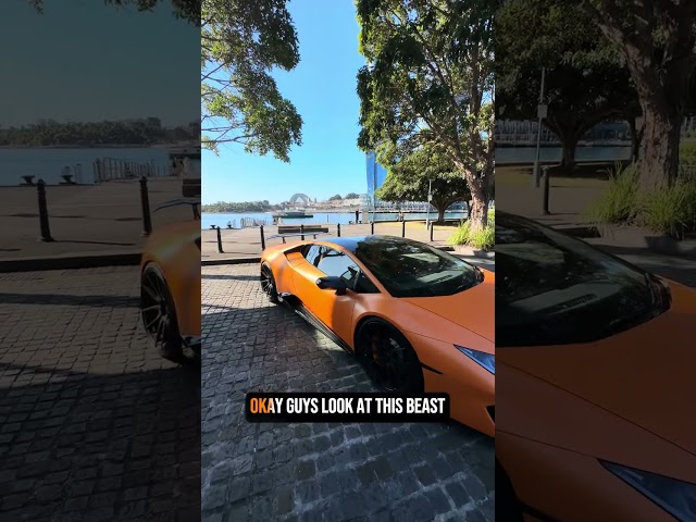 Loudest Lamborghini Huracan LP580 with Race Exhaust in Sydney Australia