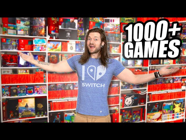 World's LARGEST Nintendo Switch Game Collection!