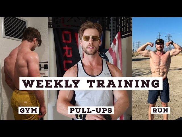 MY WEEKLY TRAINING SPLIT - 10K PULL-UPS