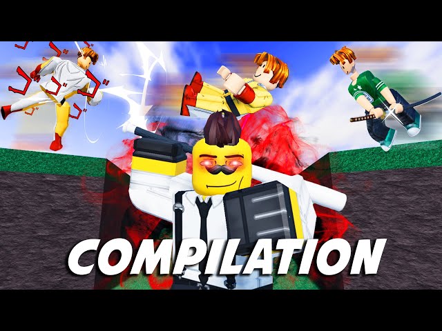 ROBLOX Strongest Battlegrounds Funniest Moments (COMPILATION) 💪