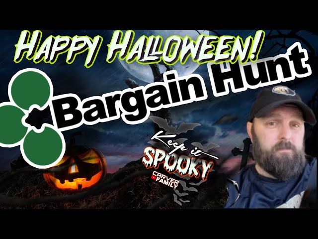 Halloween Decor 2023 hunting at Bargain Hunt