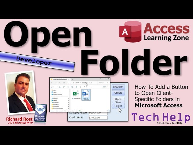 Cara Menambahkan Tombol untuk Membuka Folder Khusus Klien di Microsoft Access