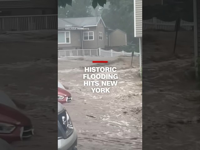 Historic flooding hits New York