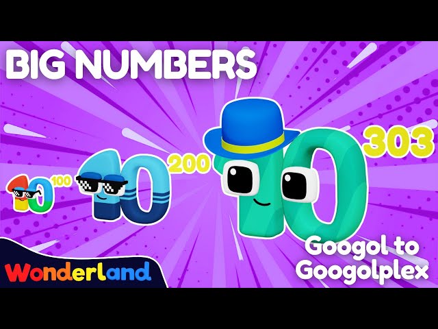 Wonderland Googol to Googolplex FINAL | BIG NUMBERS