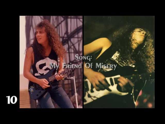 Top 10 solos of Kirk Hammett