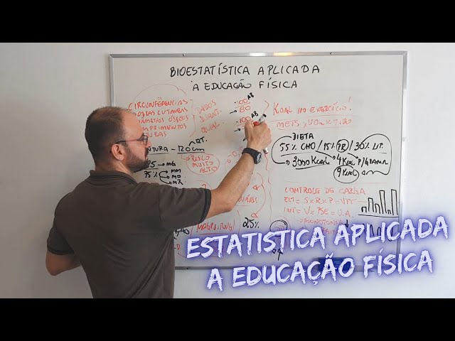 Exemplos práticos da estatística na Educação Física