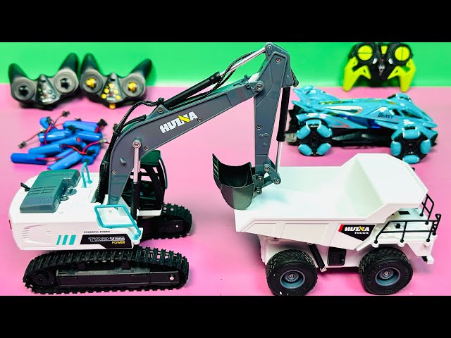 12MINUTES SATISFYING DUMP DRUCT RC,CUTE EXCAVATOR RC,RC MR.BEAST SUPER STUNT CAR