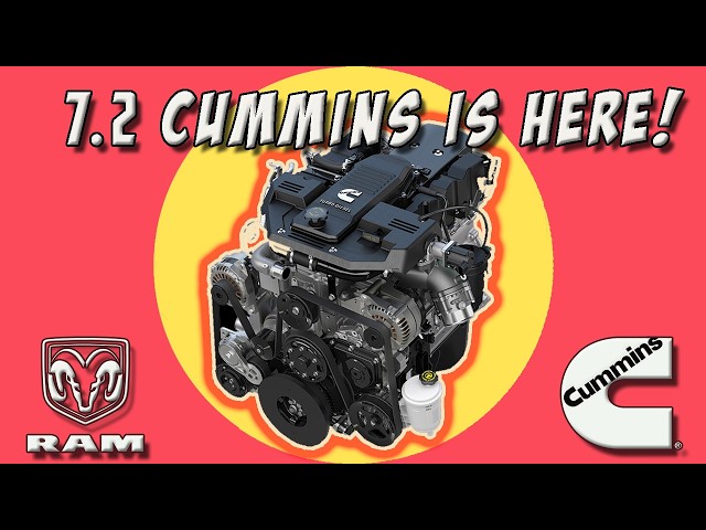 Breaking News: 7.2L Diesel & 6.7L CUMMINS Petrol Engines Coming to 2026 Ram 2500