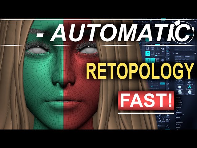 ZBrush - Z-REMESHER Explained (In 3 MINUTES!!)