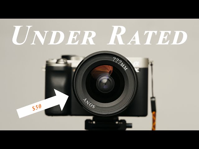 This is the Best Budget Sony Lens for Video! | Sony 16-50 Kit Lens