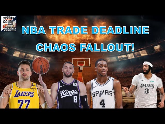 NBA Trade Deadline Chaos Fallout! Did Luka Make The Lakers Finals Contenders? How Bad Are The Bulls?